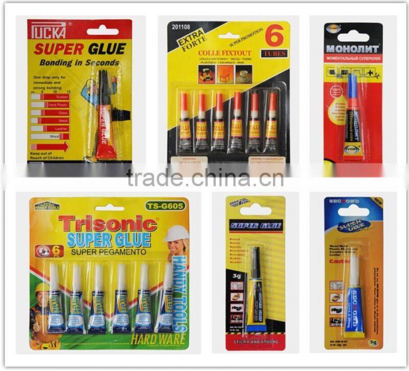 TS-111 capsule packing super glue