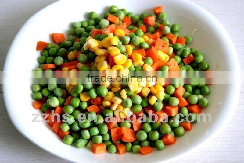 Canned Mix Vegetable Seasoned vegetable Green Peas and Carrot