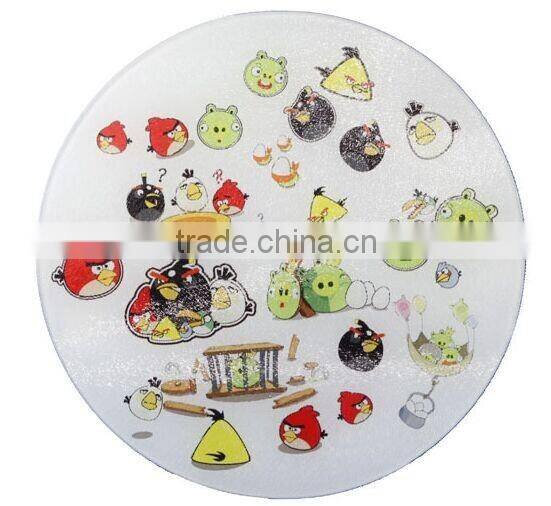 Rectangle shape tempered glass cutting board for sublimation printing