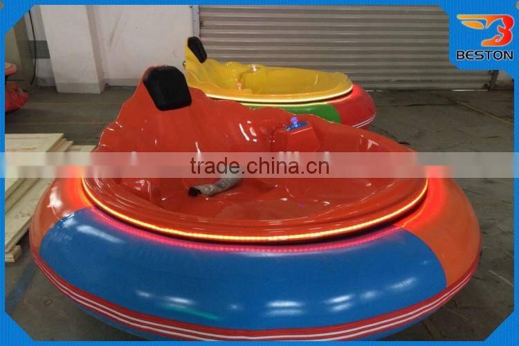 High quality kids amusement park round battery bumper car for sale