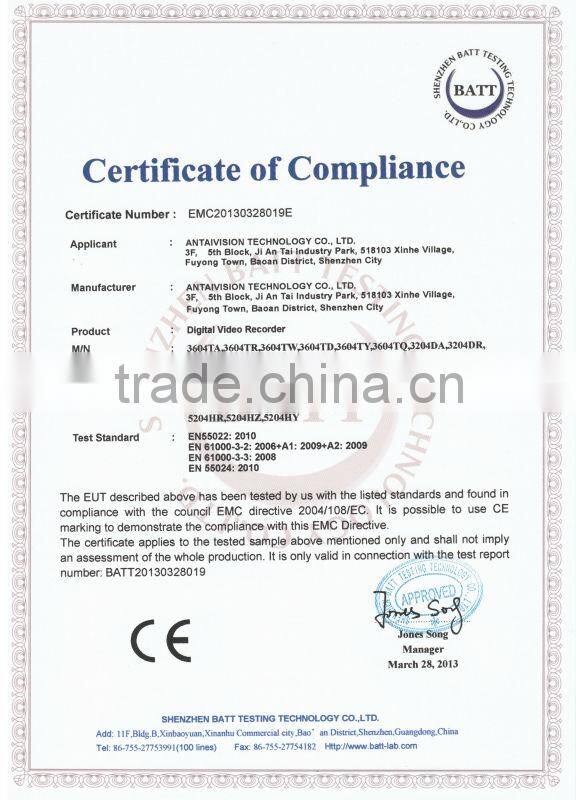 Hot sell!!! h.264 4ch ip camera nvr