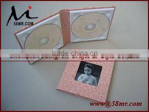 2015 Faux Leather DVD CD Box Holder Album,Black 3PS