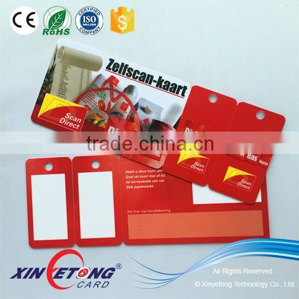 Manufacturer Offset Printing PVC 3in1 Combo Card