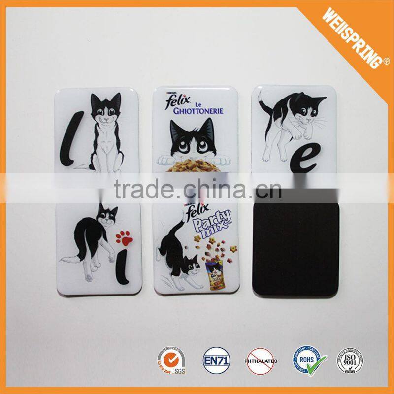 Big sale decorative souvenir resin fridge magnet