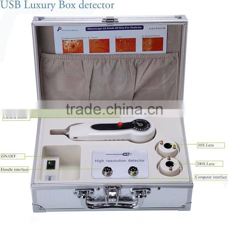 Salon Wholesale Aluminium Boxy Skin and Hair Analyser