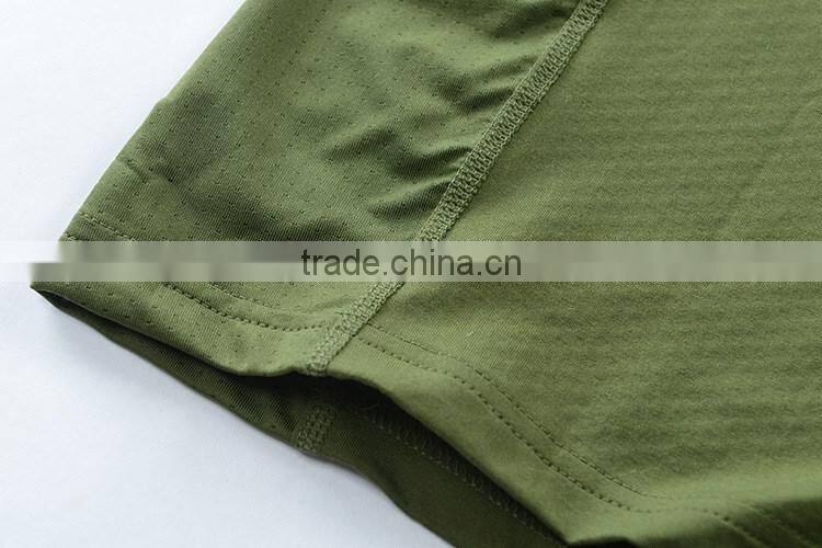 Hot Sale Outdoor Climbing Dry Fit Sports Mens Short Sleeve T Shirt