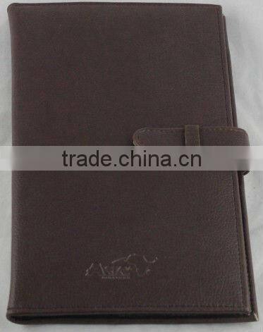 fashional high quality cow Leather passport holder/leather name card holder/leather cheque holder