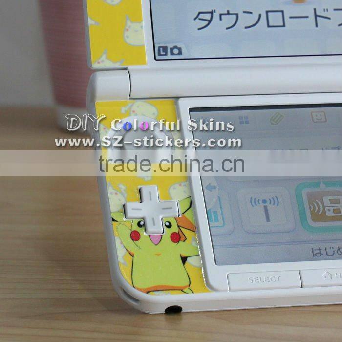 Customize skin sticker for nintendo 3ds xl skin