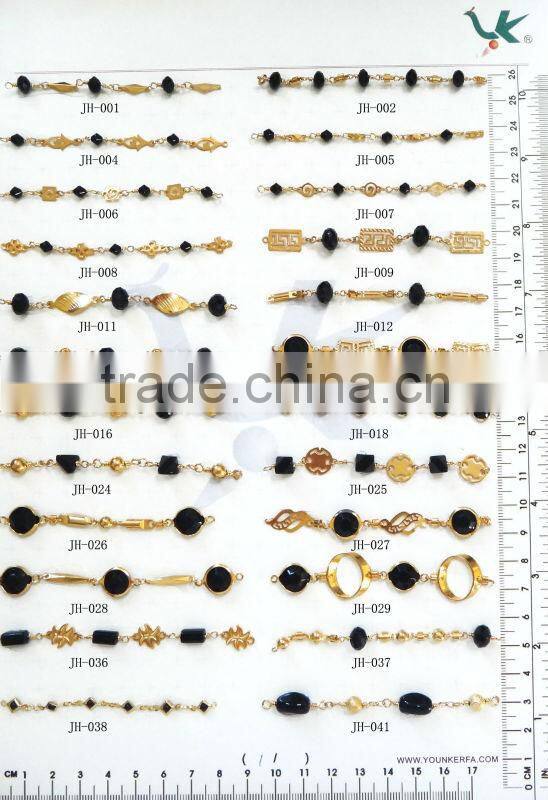 DIY Beaded Cluster Brass Chain Used for Jewelry, Garment, Light, Curtain, handbag