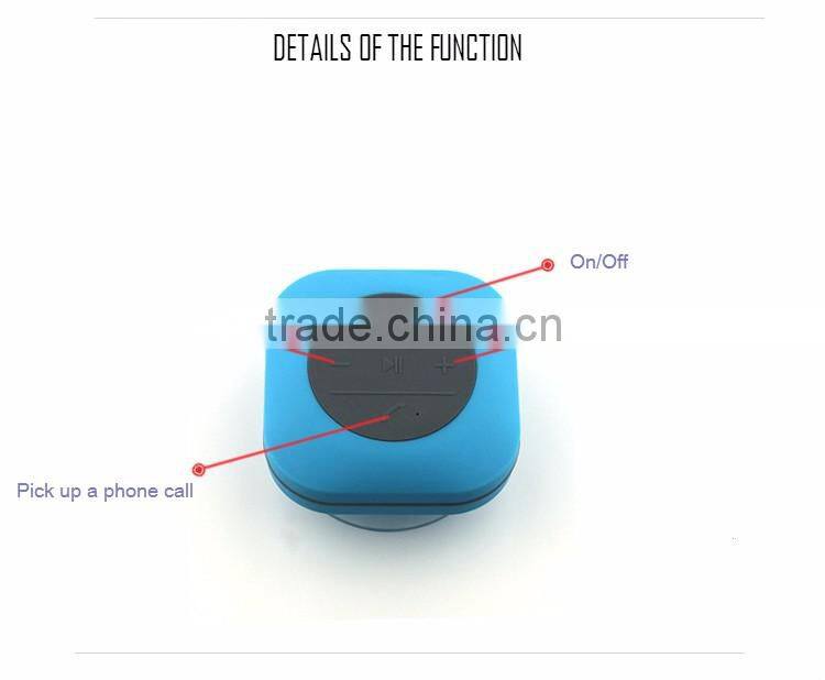 2016 New Mini Wireless Speaker Bluetooth Waterproof Portable Speaker