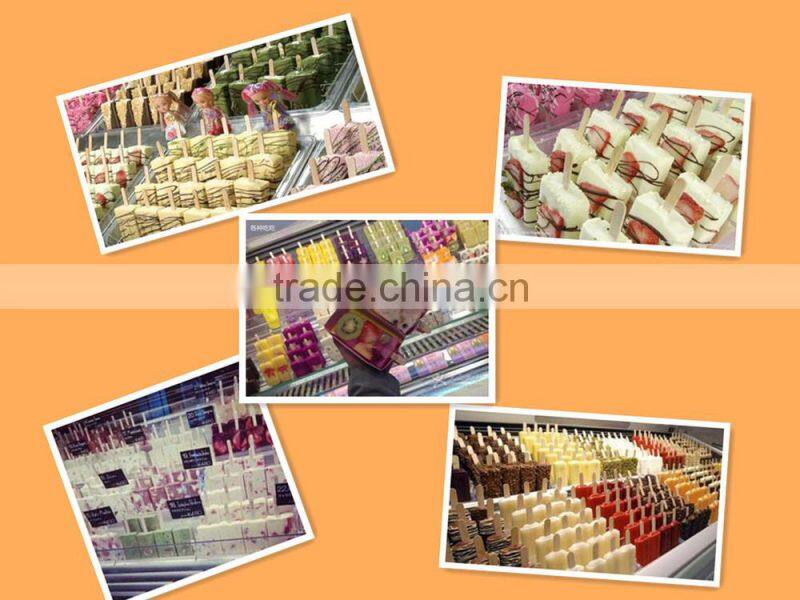 Stainless Steel Ice Pop Popsicle Maker Making Machine