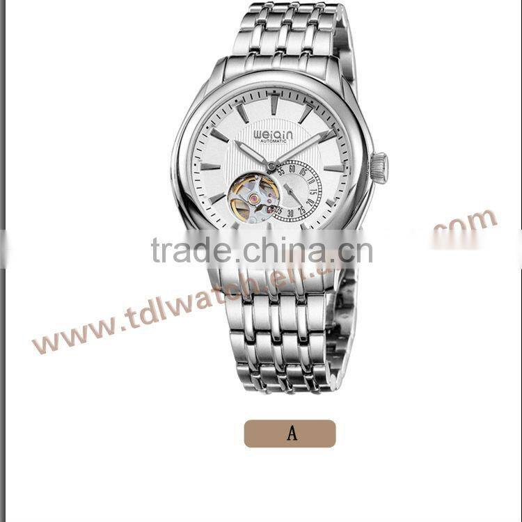 5ATM Waterproof WEIQIN Brand Sapphire Glass Watch