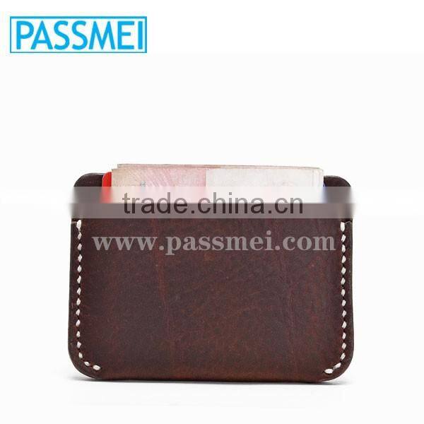 Professional Manufacturer Pu Card Leather Holder Genuine Leather Card Leather Holder