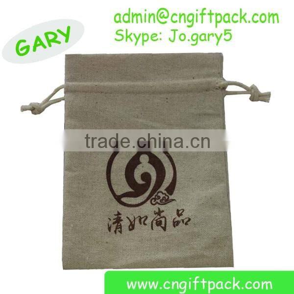 Custom Linen Drawstring Buddha Gift Bag