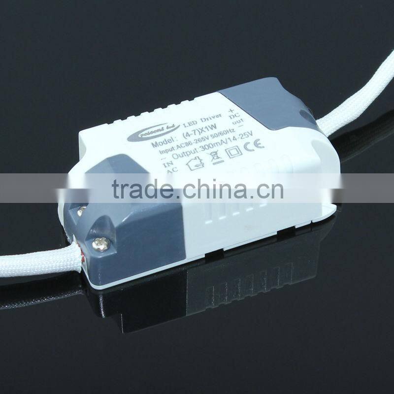 7W high power recessed aluminum led down light 2700k warm white CE & RoHS compliant