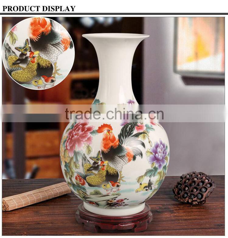 Jingdezhen ceramic desktop small vase flower modern ceramic vases