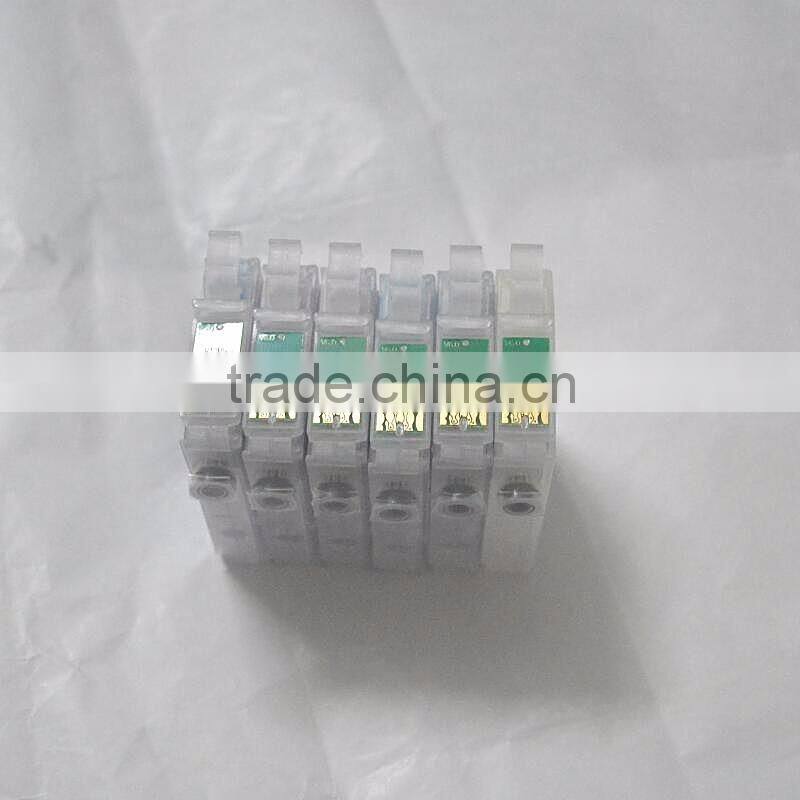 T0851 T0852 T0853 T0854 T0855 T0856 Refillable Ink Cartridge For Epson Photo 1390 Refill Cartridge With Chip
