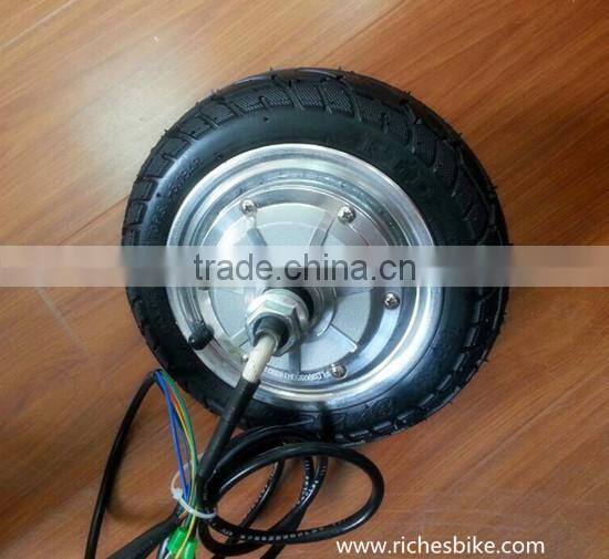 8 inch tubeless double shaft scooter motor wheelchair motor