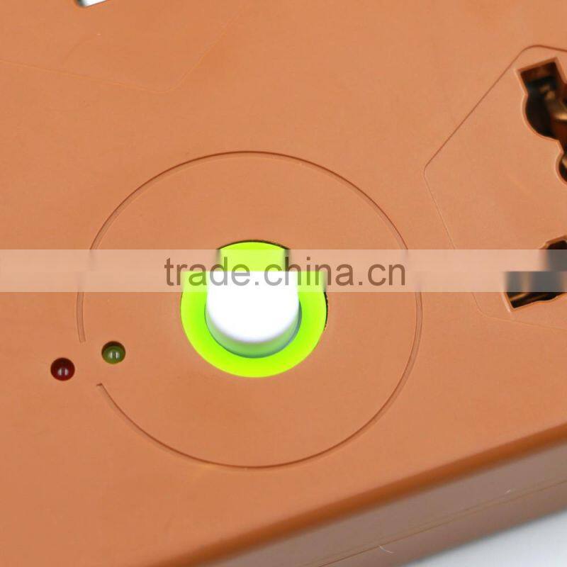 New 8 Outlet Power Strip 2 USB charging port smart power strip socket power