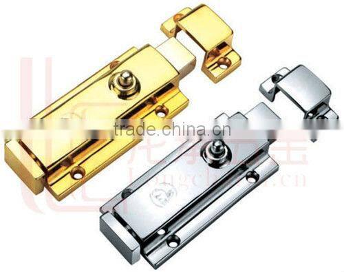 butterfly straight barrel bolt with loop security door closer zinc -plated/galvanized