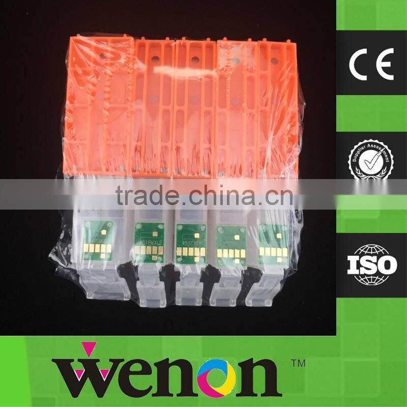 6 Color PGI-570 CLI-571 Refillable Cartridge With Chip For Canon PIXMA MG7750 MG7751 MG7752 MG7753 Inkjet Printer