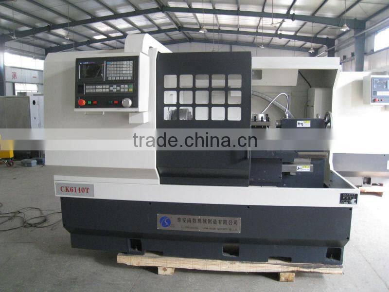 Large spindle hole 70mm multi purpose cnc lathe machining CK6140T