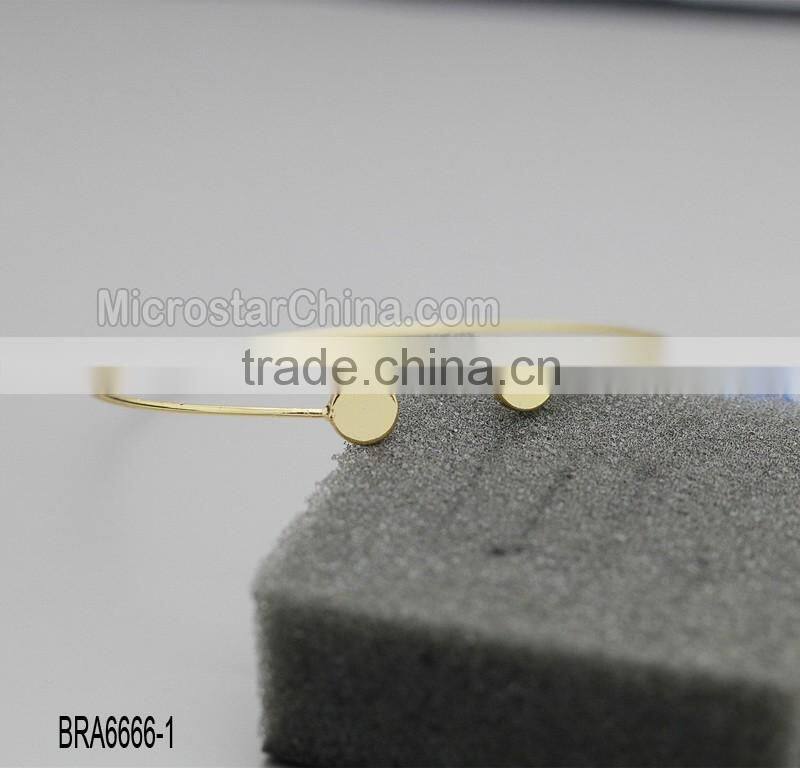 European and American fashion retro six water chestnut Crystal Bangles