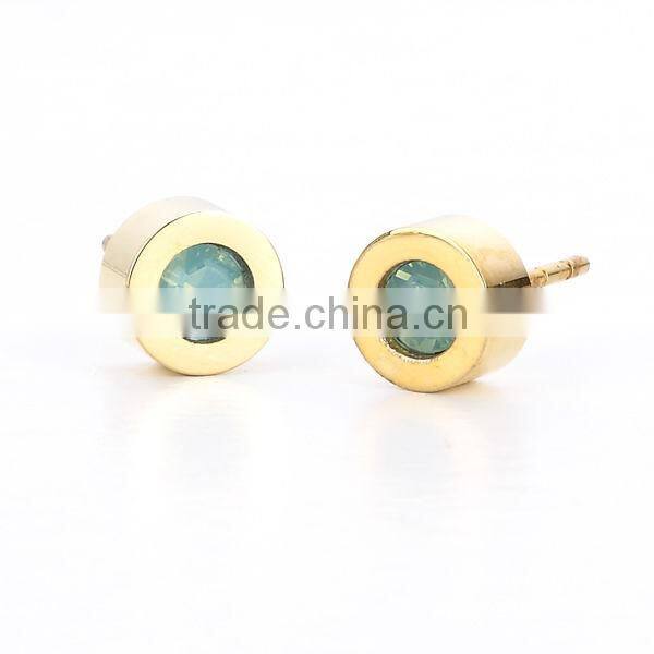 2013 stainless steel earring imitation jewellery in silver