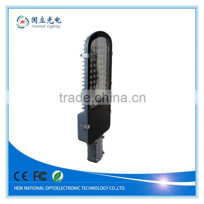 CE/FCC approved 100-110lm/W 60W LED street light waterproof IP65