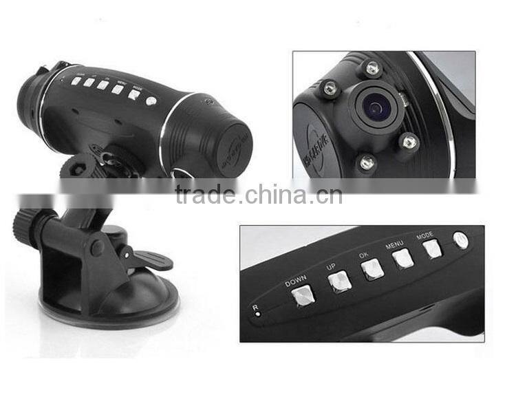 1080P Dash HD DVR GPS tracking plotter 2.7 Inch HD R310 Camera Car Rotate 170 Degree G-sensor Night Vision TFT LCD Dual 2 Lens