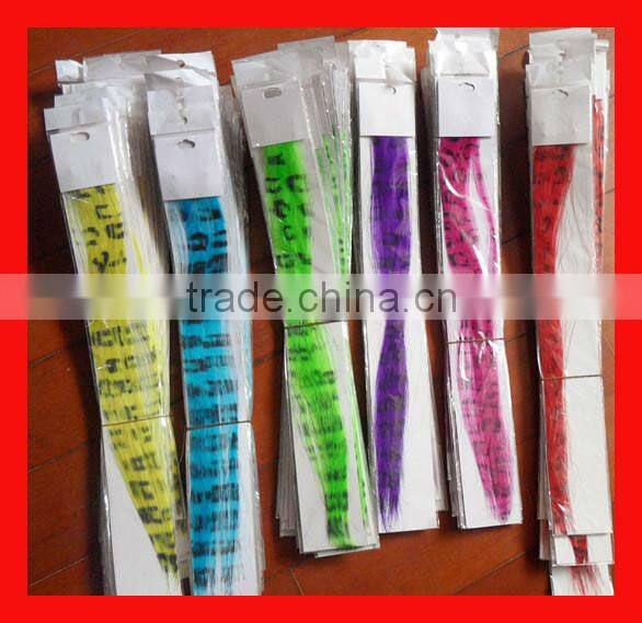 zebra print hair animal print hair extension