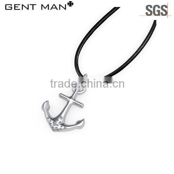 Personalized Stainless Steel Anchor Pendant Cheapest Wholesale Jewelry