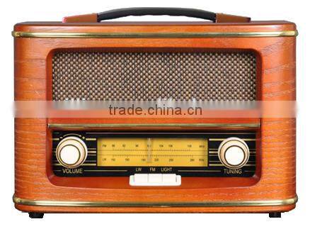 Make in china classical and retro bluetooth speaker