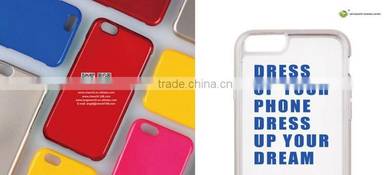 C&T Glossy Glitter Shiny Jelly Anti-shock Cheap Phone Cases For Samsung Galaxy S6