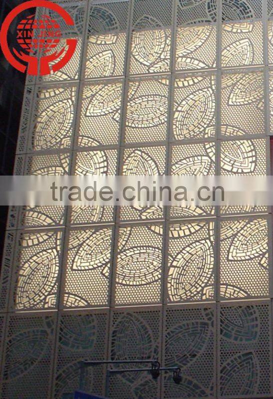 Metal interior decorative design material