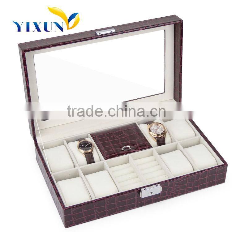 2016 Top Quality paper watch box/leather watch box/wooden watch box
