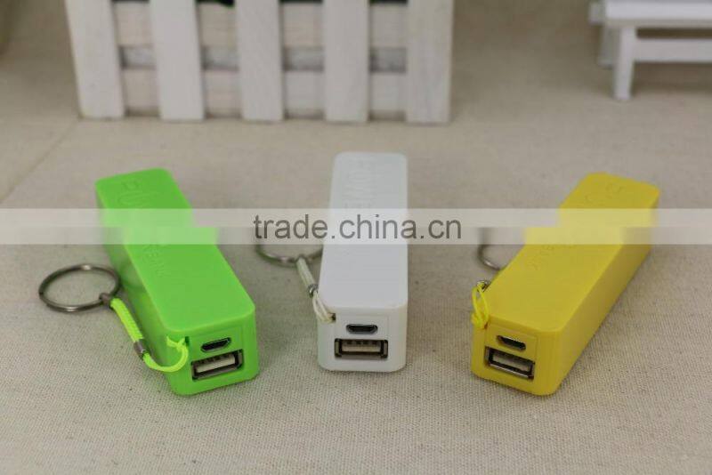 Custom logo Free sample 2000mAh USB Emergency Cell Phone battery charger