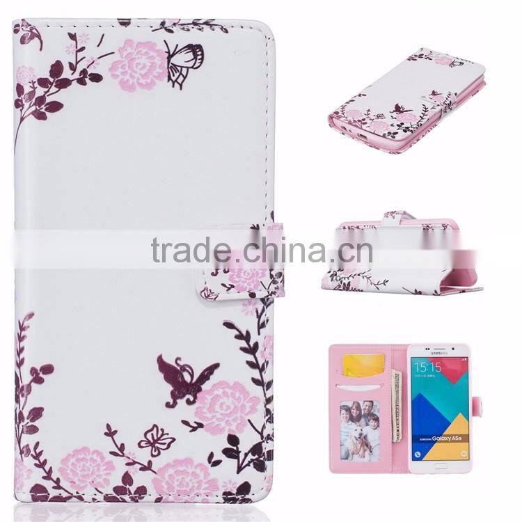 2016 for Samsung A3 Wallet leather case PU case, 2016 for Galaxy A5 credit card leather case