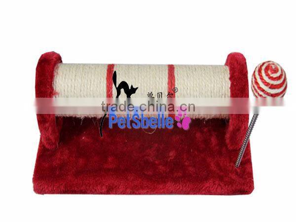 Cat tree with play toy sisal cat scratch