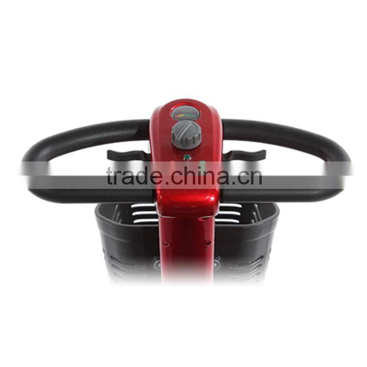 Very easy to fold aluminum mobility scooter for elderly