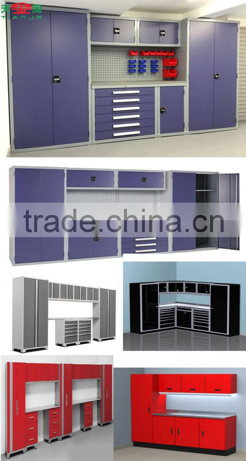 Wholesale Price Large Garage Organizer Cabinets With Steel Metal TJG-GSC9171