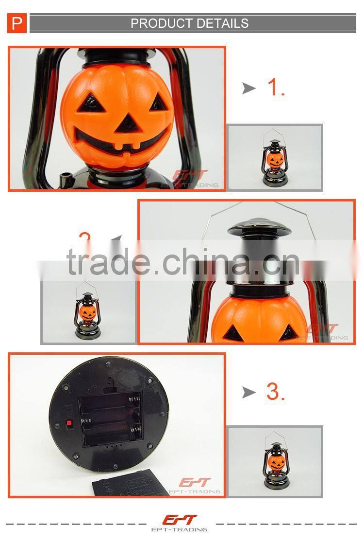 Toy party giveaways halloween toy hand pumpkin lights lamp