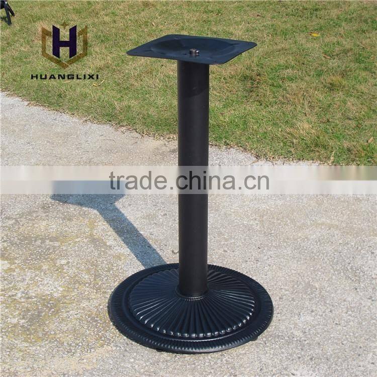 Wrought iron table legs