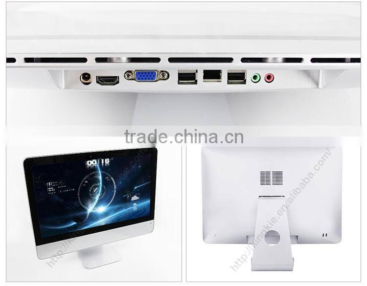 Cheap i3 all in one IPS screen Desktop PC 24 inch 8g Computer