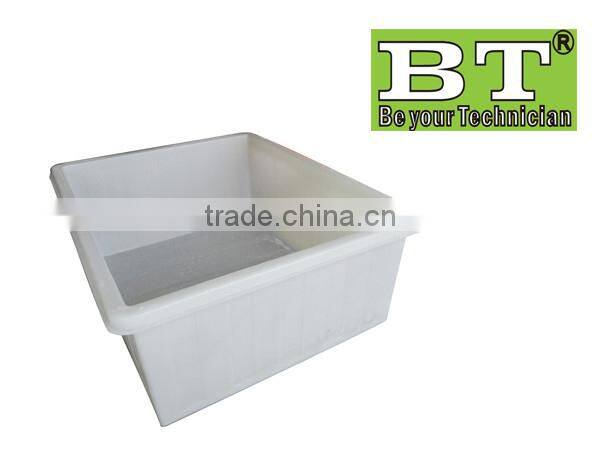 square plastic drum molded liquid storage container