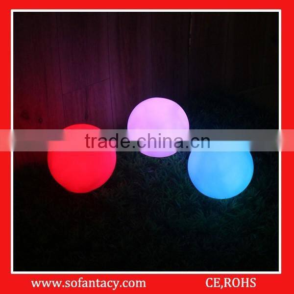 2016 Promotional colour changing led ball night light,light up flashing LED ball