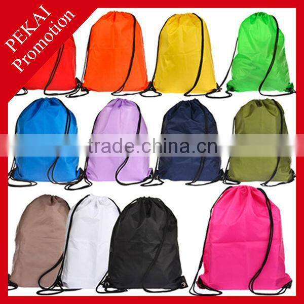 Newly Cheapest Best Selling Nylon Polyester Drawstring Bag For Christmas Gifts With Logo