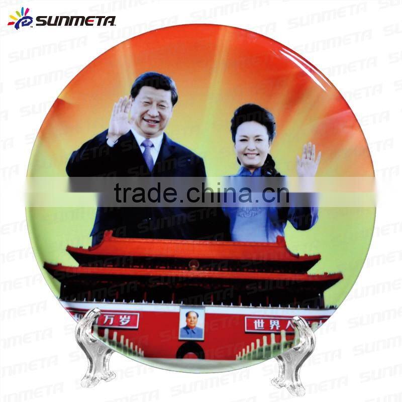 Sublimation Blank Ceramic Plate beautiful pattern