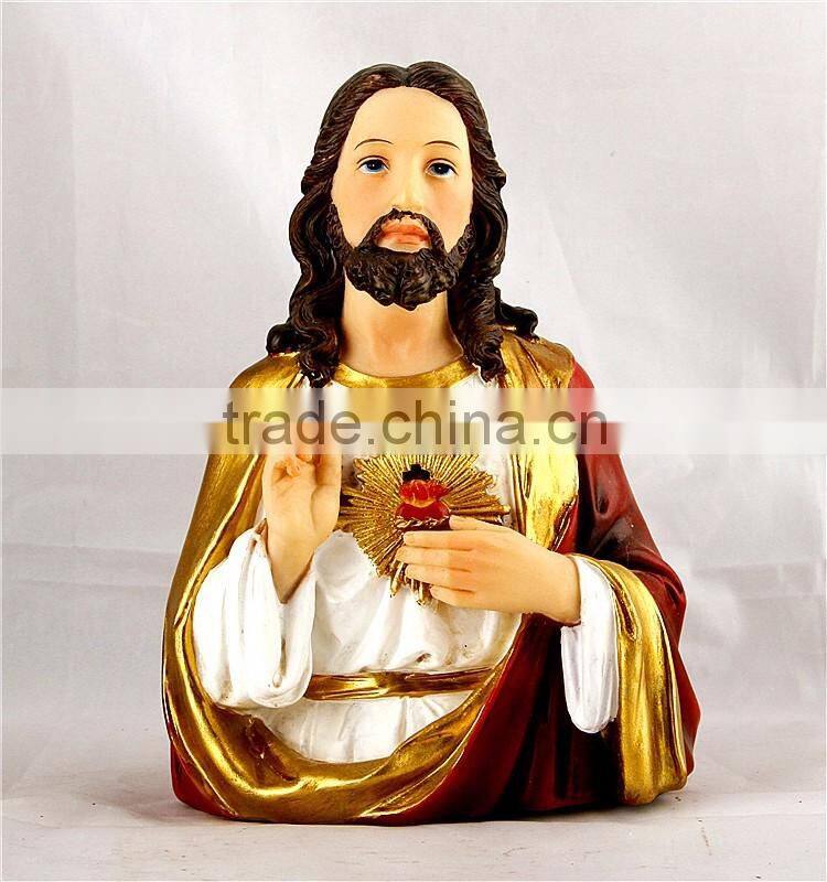 resin jesus bust figurine