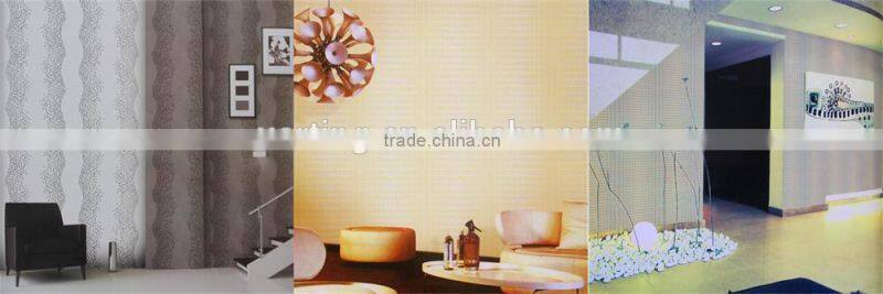 modern pvc wall paper/home decor wallpapers for office walls